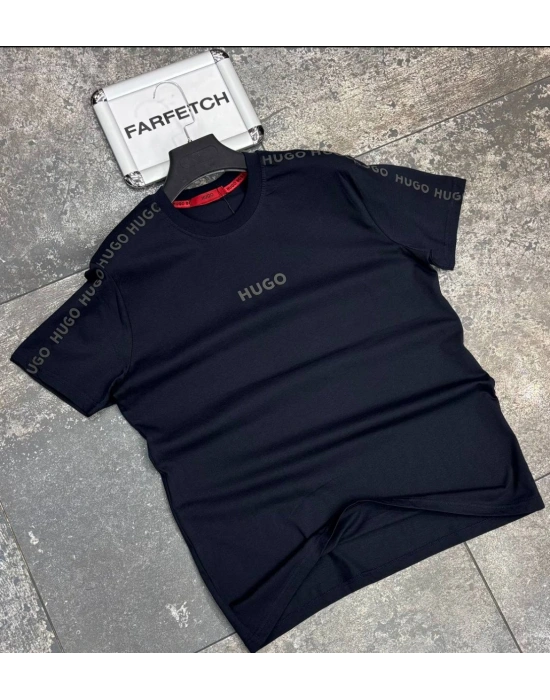 LACİVERT HUGO TİŞÖRT