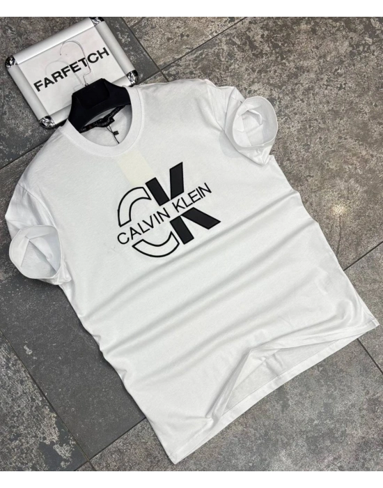 BEYAZ CALVİN KLEİN TİŞÖRT