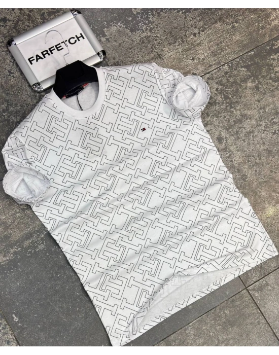 BEYAZ TOMMY TİŞÖRT