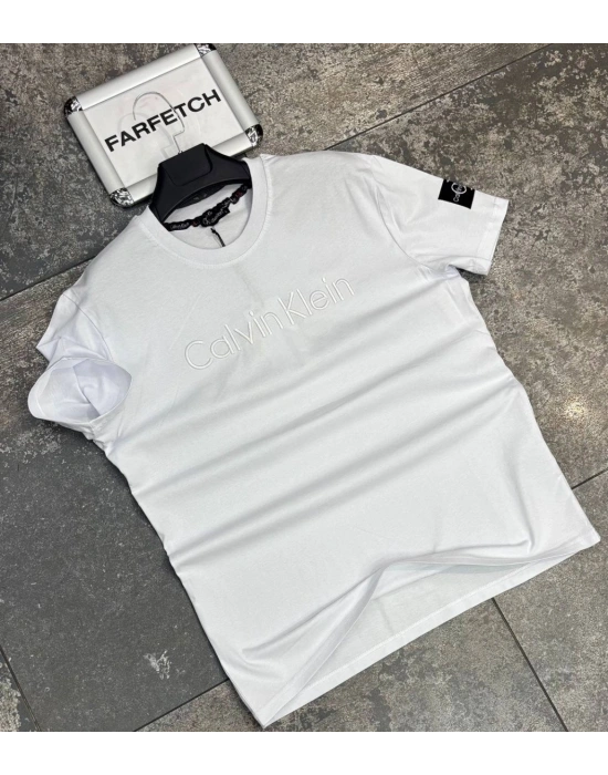 BEYAZ CALVİN KLEİN TİŞÖRT