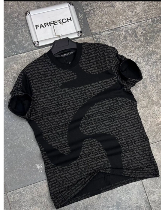 SİYAH ARMANİ TİŞÖRT