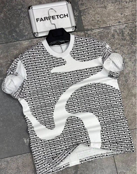 BEYAZ ARMANİ TİŞÖRT