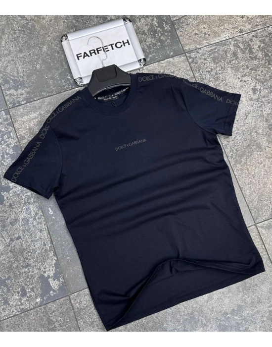 LACİVERT DOLCE GABBANA TİŞÖRT
