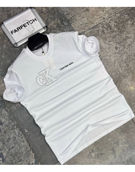 BEYAZ CALVİN KLEİN TİŞÖRT