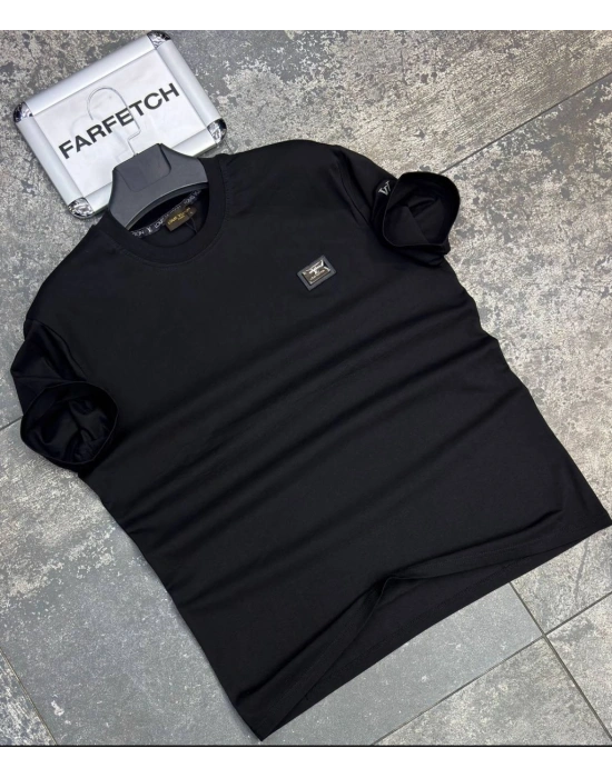 SİYAH LOUIS VUITTON TİŞÖRT