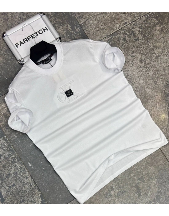 BEYAZ CALVİN KLEİN TİŞÖRT