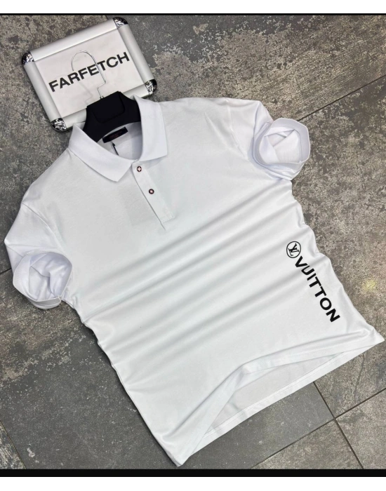 BEYAZ POLO YAKA LOUIS VUITTON
