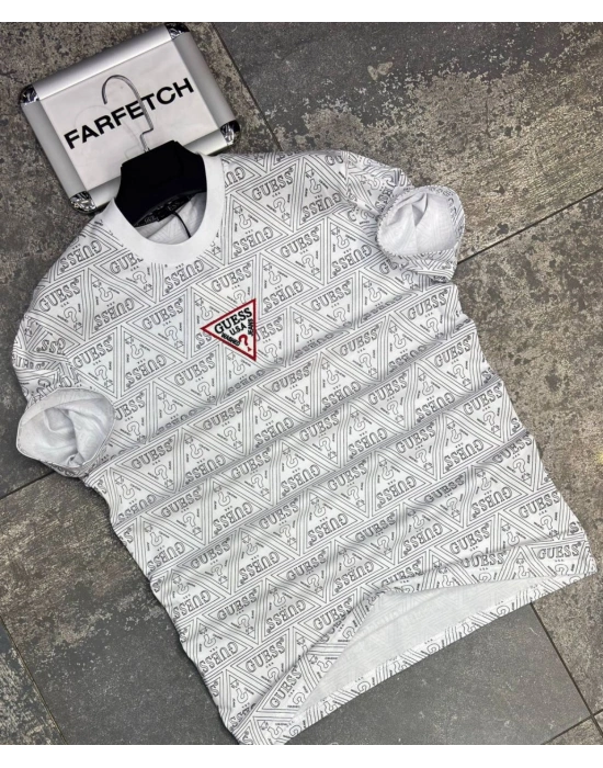 BEYAZ GUESS TİŞÖRT