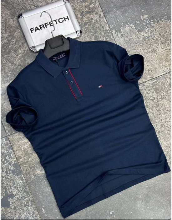 LACİVERT POLO YAKA TOMMY