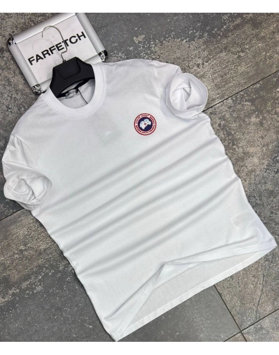 BEYAZ CANADA GOOSE TİŞÖRT