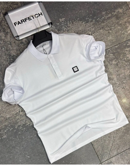 BEYAZ POLO YAKA LUFIAN