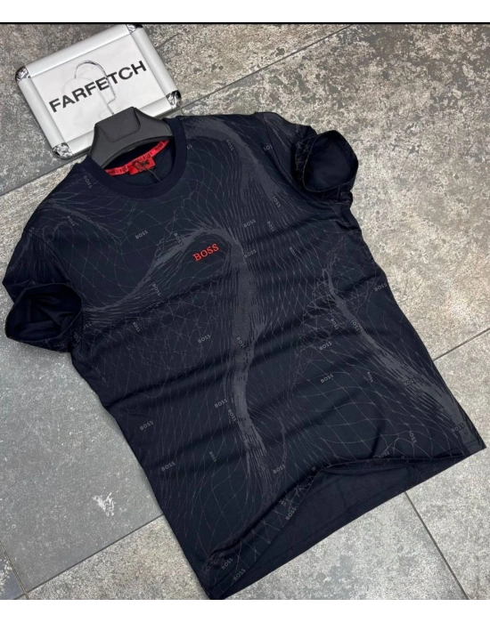 LACİVERT HUGO BOSS TİŞÖRT