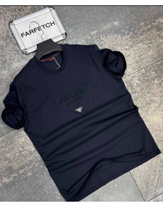 LACİVERT PRADA TİŞÖRT