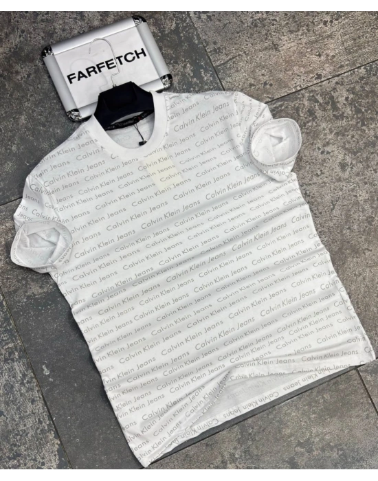 BEYAZ CALVİN KLEİN TİŞÖRT