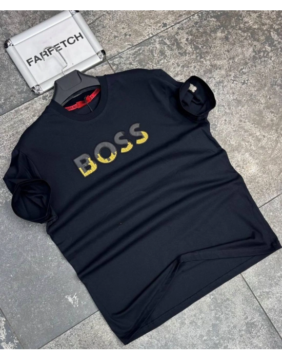 LACİVERT BOSS TİŞÖRT
