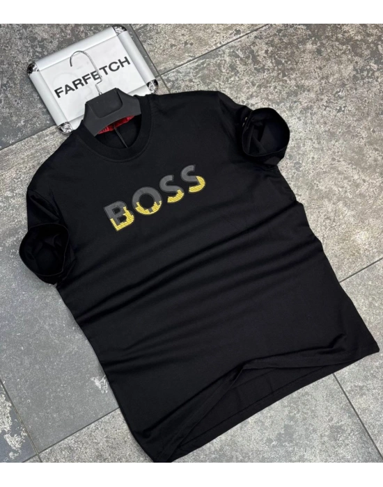 SİYAH BOSS TİŞÖRT