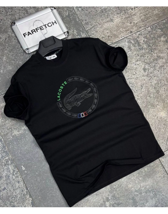 SİYAH LACOSTE TİŞÖRT