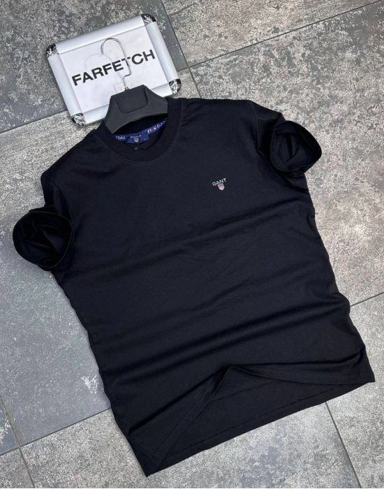 SİYAH GANT TİŞÖRT