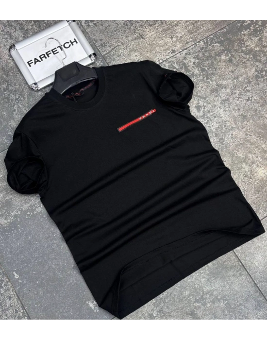 SİYAH PRADA TİŞÖRT