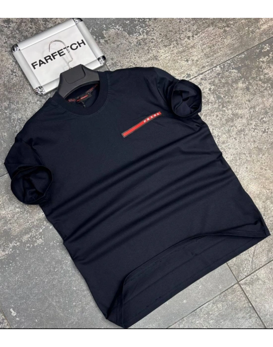 LACİVERT PRADA TİŞÖRT