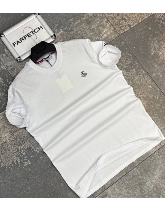 BEYAZ MONCLER TİŞÖRT