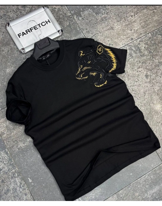 SİYAH PHİLİPP PLEİN TİŞÖRT