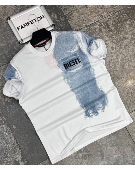 BEYAZ DIESEL TİŞÖRT