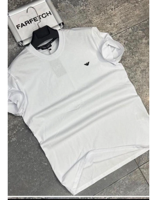 BEYAZ ARMANİ TİŞÖRT