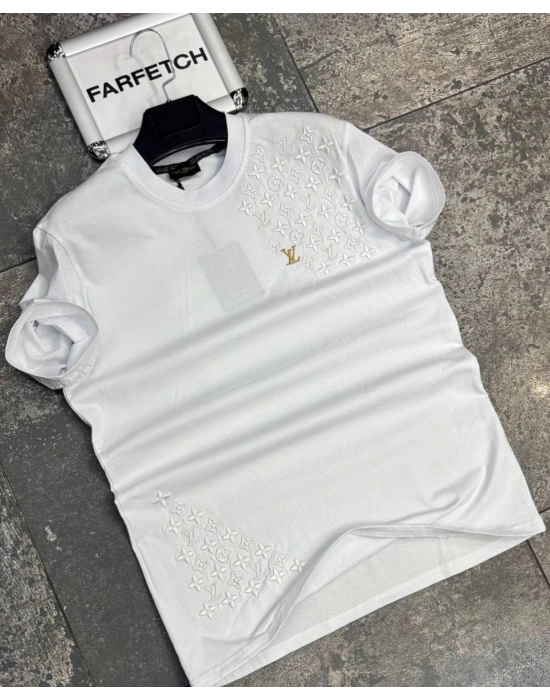 BEYAZ LOUIS VUITTON TİŞÖRT