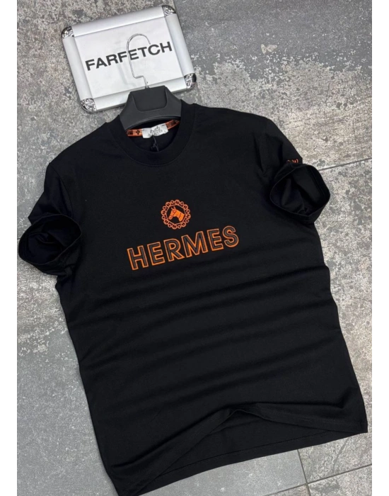 SİYAH HERMES TİŞÖRT