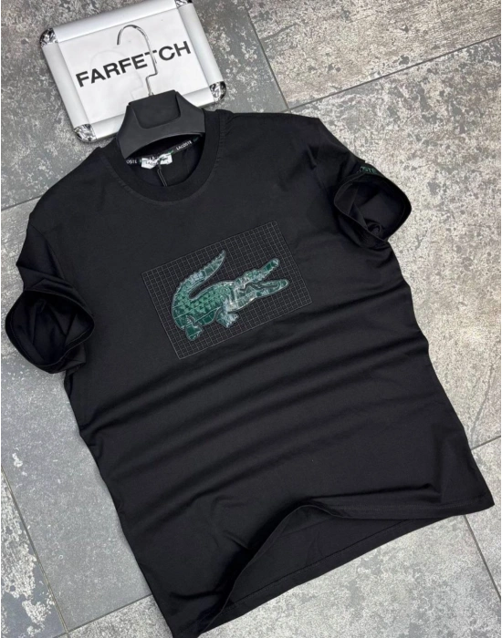 SİYAH LACOSTE TİŞÖRT