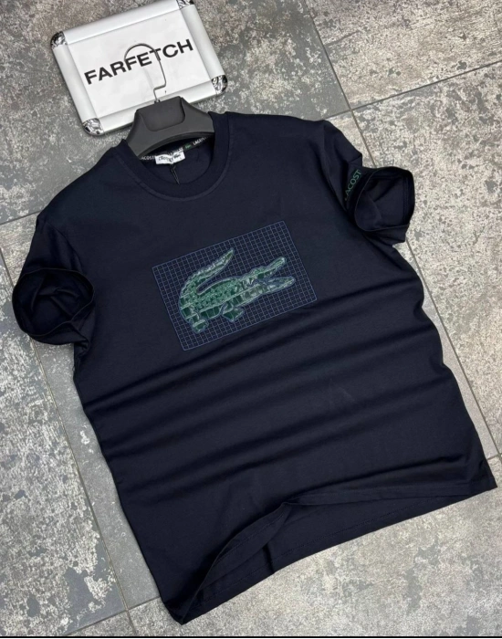 LACİVERT LACOSTE TİŞÖRT