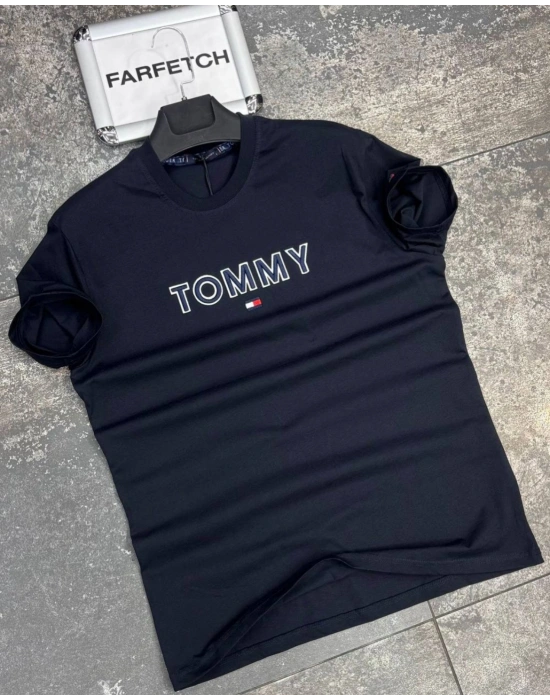 LACİVERT TOMMY TİŞÖRT