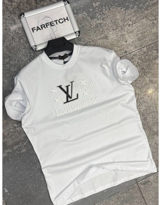 BEYAZ LOUIS VUITTON TİŞÖRT