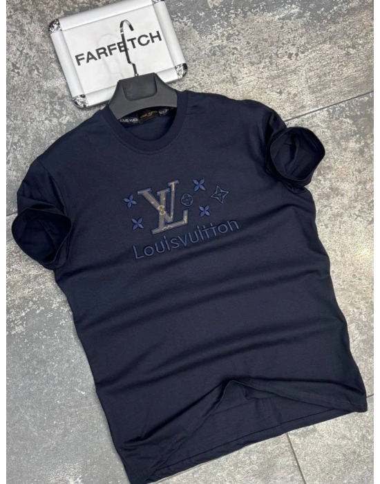 LACİVERT LOUIS VUITTON TİŞÖRT