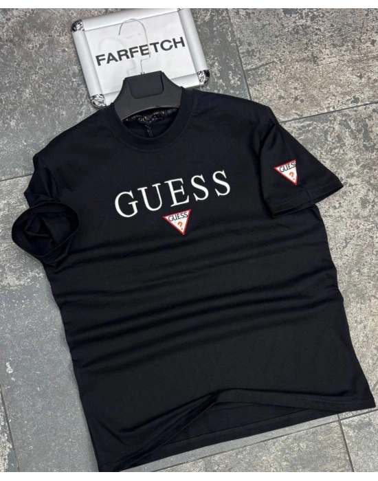 SİYAH GUESS TİŞÖRT