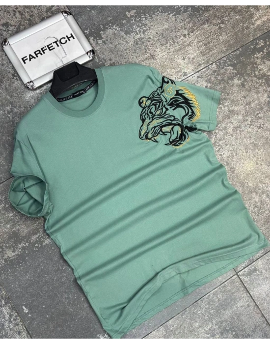 AÇIK YEŞİL PHİLİPP PLEİN TİŞÖRT