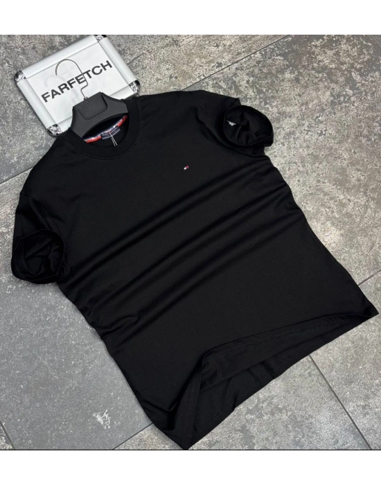 SİYAH TOMMY TİŞÖRT