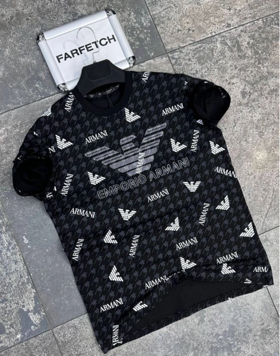 SİYAH ARMANİ TİŞÖRT