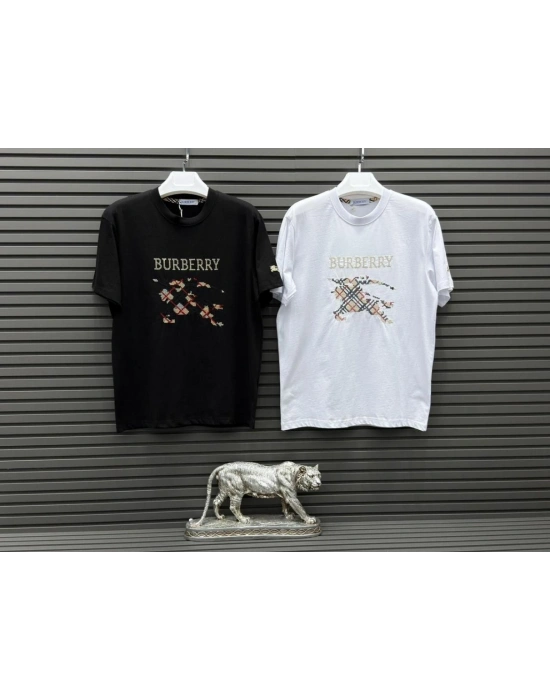 SİYAH BURBERRY TİŞÖRT