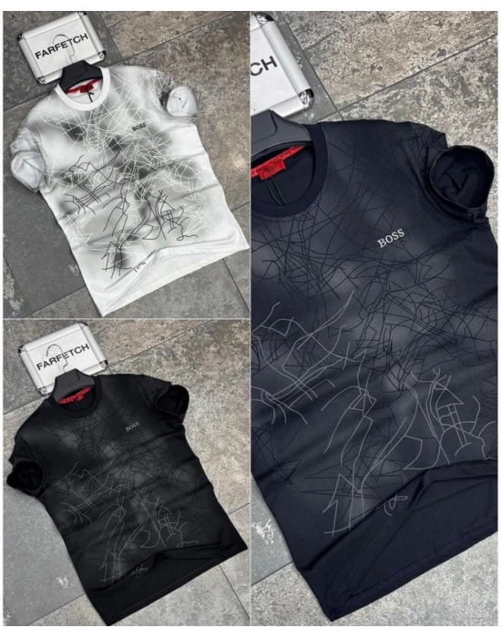 LACİVERT BOSS TİŞÖRT