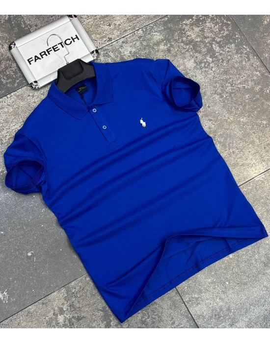 POLO YAKA POLO RALPH LAUREN SAKS MAVİ