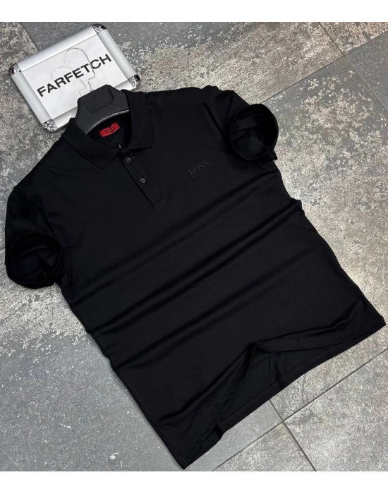 POLO YAKA HUGO BOSS SİYAH