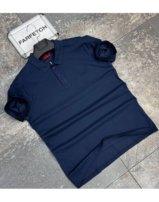POLO YAKA HUGO BOSS LACİVERT
