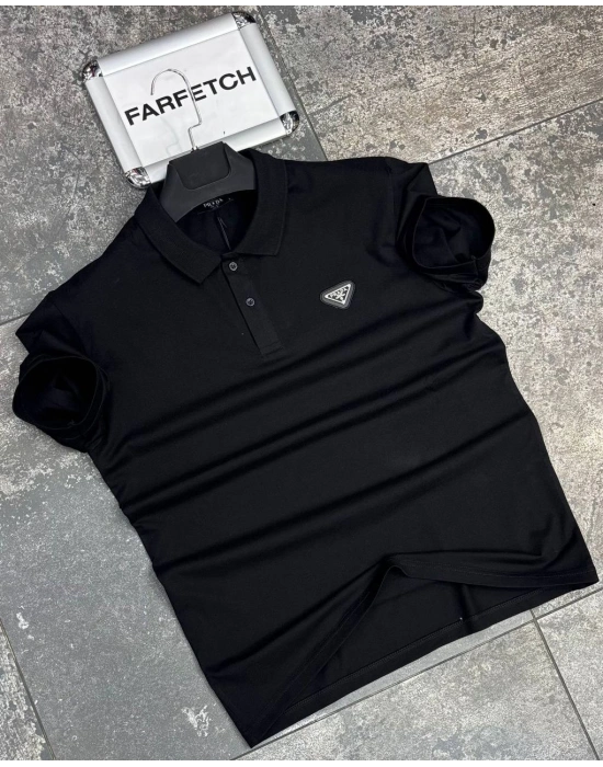 POLO YAKA PRADA SİYAH