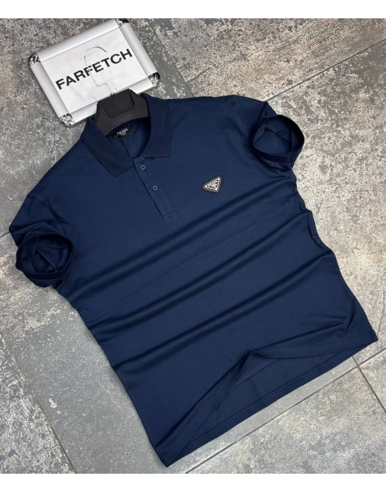 POLO YAKA PRADA LACİVERT