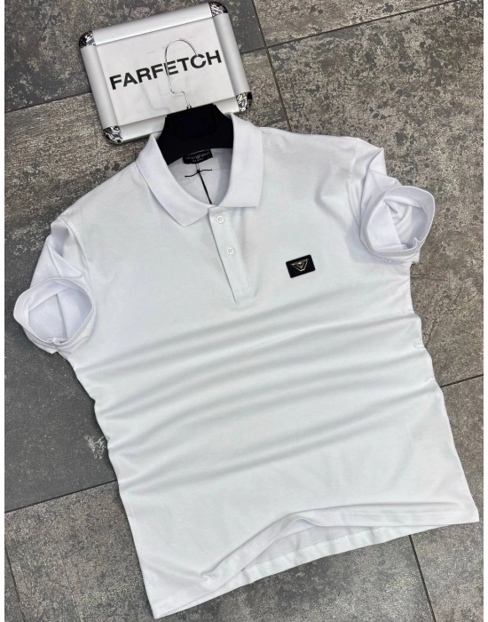POLO YAKA ARMANİ BEYAZ
