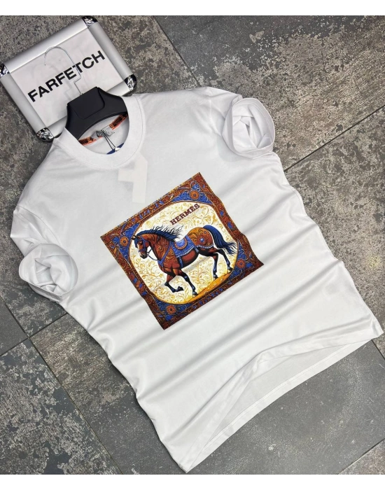 HERMES TİŞÖRT BEYAZ