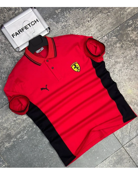 KIRMIZI POLO YAKA PUMA