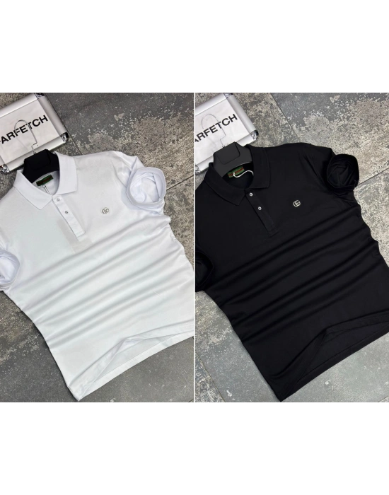 POLO YAKA GUCCİ BEYAZ